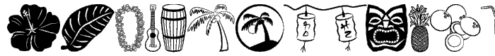 Tropicana BV font